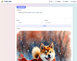适用于彩虹工具箱程序的AI生成图文绘画插件工具-shxbox省心宝盒