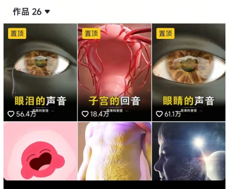 抖音坚果3D动画科普项目，撸视频号分成和抖音伙伴计划，适合零基础小白-shxbox省心宝盒