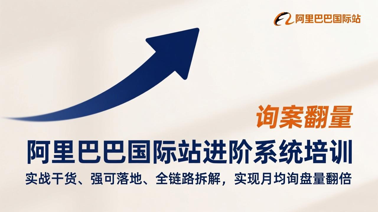 阿里巴巴国际站进阶系统培训，实战干货、强可落地、全链路拆解，实现月均询盘量翻倍-shxbox省心宝盒