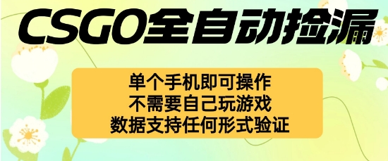 自动挂G捡漏，不用自己挂G不用玩游戏，一个手机即可操作，新手小白轻松月入1W+【揭秘】-shxbox省心宝盒