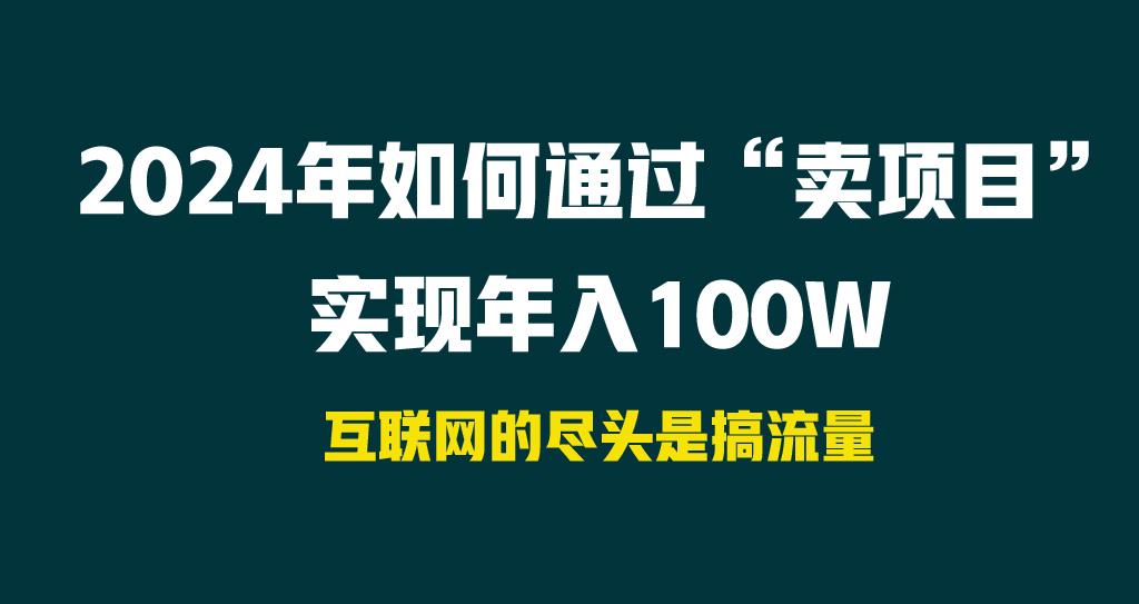 2024年如何通过“卖项目”实现年入100W-shxbox省心宝盒
