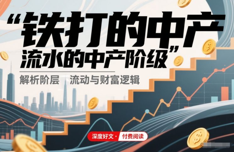 付费文章：铁打的中产，流水的中产阶级-shxbox省心宝盒