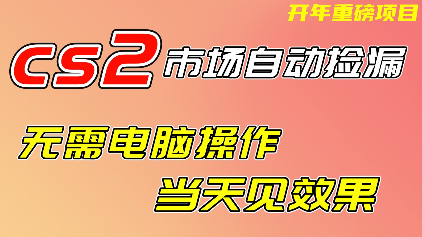 CS2市场挂机项，无需电脑操作，无需进入游戏，当天见效果，支持任何形式验证-shxbox省心宝盒