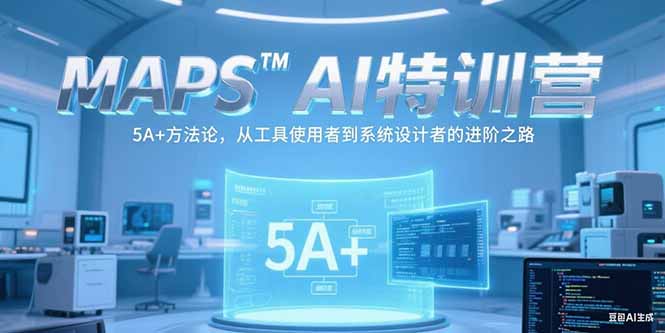 MAPSAI特训营，掌握 5A+方法论，从工具使用者到系统设计者的进阶之路-shxbox省心宝盒