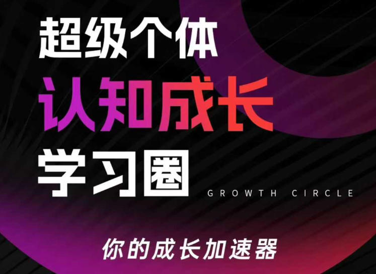 超级个体认知成长学习圈，你的成长加速器，用认知破局，用行动变现(更新)-shxbox省心宝盒