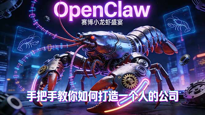 OpenClaw，小龙虾-从产品到爆款的成长之路，手把手教你如何打造一个人的公司-shxbox省心宝盒