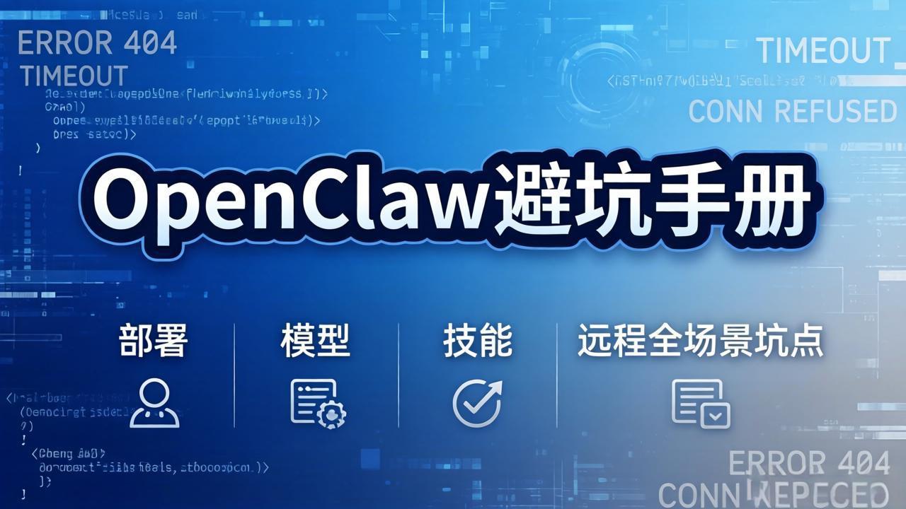 OpenClaw避坑手册：部署+模型+技能+远程全场景坑点，一次性给你说全，少走弯路-shxbox省心宝盒