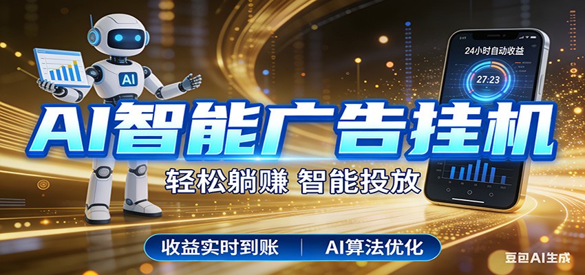 智能广告挂机新时代，利用碎片化时间实现稳定被动收益，AI帮你持续盈利-shxbox省心宝盒