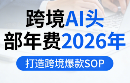 跨境AI头部年费2026年，打造跨境爆款SOP(更新3月)-shxbox省心宝盒