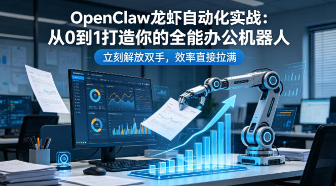 OpenClaw龙虾自动化实战：从0到1打造你的全能办公机器人，立刻解放双手，效率直接拉满-shxbox省心宝盒