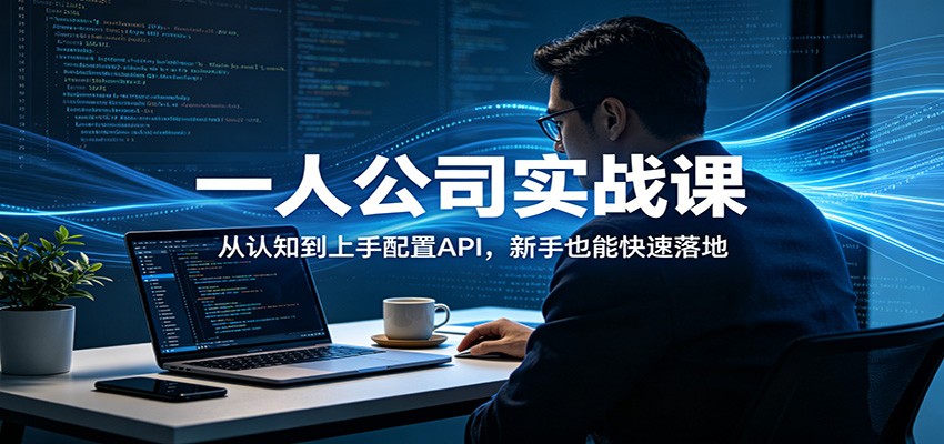 一人公司实战课：从认知到上手配置API，新手也能快速落地-shxbox省心宝盒
