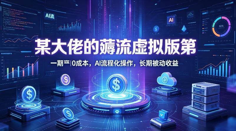 某大佬的薅流虚拟版第一期丨0成本，AI流程化操作，长期被动收益-shxbox省心宝盒