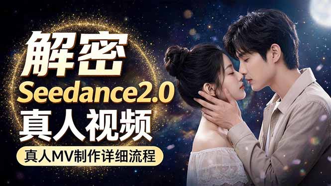 Seedance 2.0电影级真人 MV全流程拆解：提示词、运镜、粒子特效，手把手实操-shxbox省心宝盒