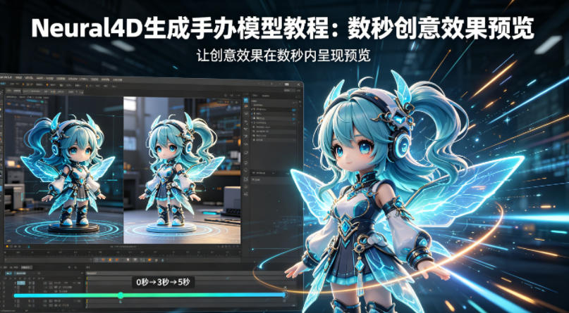 Neural4D生成手办模型教程，让创意效果在数秒内呈现预览-shxbox省心宝盒
