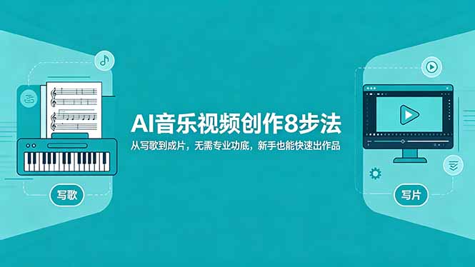 AI音乐视频创作8步法：从写歌到成片，无需专业功底，新手也能快速出作品-shxbox省心宝盒