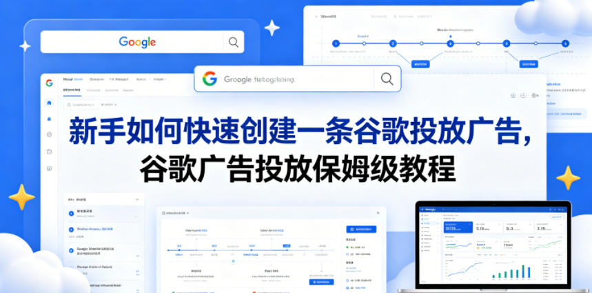 新手如何快速创建一条谷歌投放广告，谷歌广告投放保姆级教程-shxbox省心宝盒