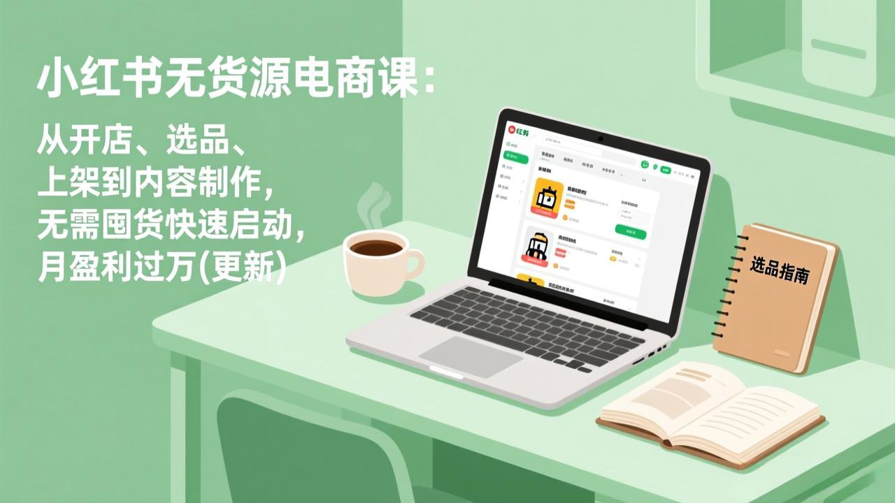小红书无货源电商课(5月12更新-shxbox省心宝盒
