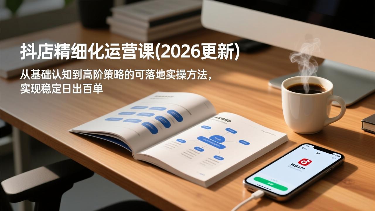 抖店精细化运营课(更新5月-shxbox省心宝盒