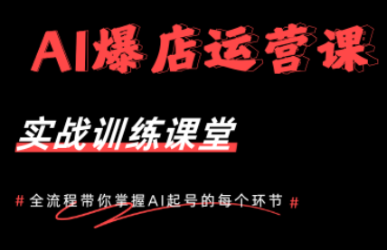 AI爆店运营，从0-1实体店流量起号课程-shxbox省心宝盒