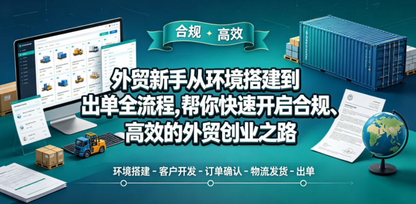 外贸新手从环境搭建到出单全流程，帮你快速开启合规、高效的外贸创业之路-shxbox省心宝盒