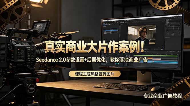 真实商业大片作案例！Seedance 2.0参数设置+后期优化，教你落地商业广告-shxbox省心宝盒