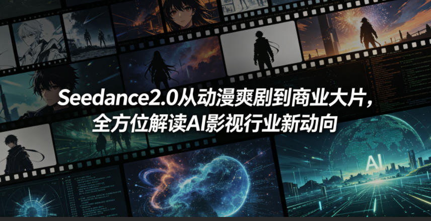 Seedance2.0从动漫爽剧到商业大片，全方位解读AI影视行业新动向-shxbox省心宝盒