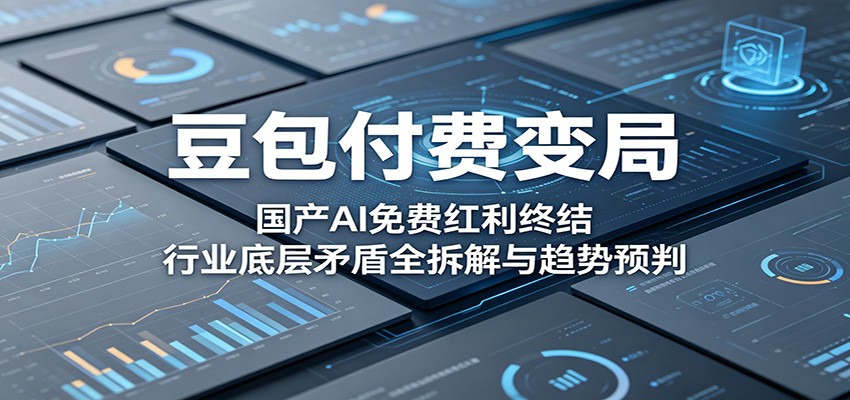豆包付费变局：国产AI免费红利终结，行业底层矛盾全拆解与趋势预判-shxbox省心宝盒
