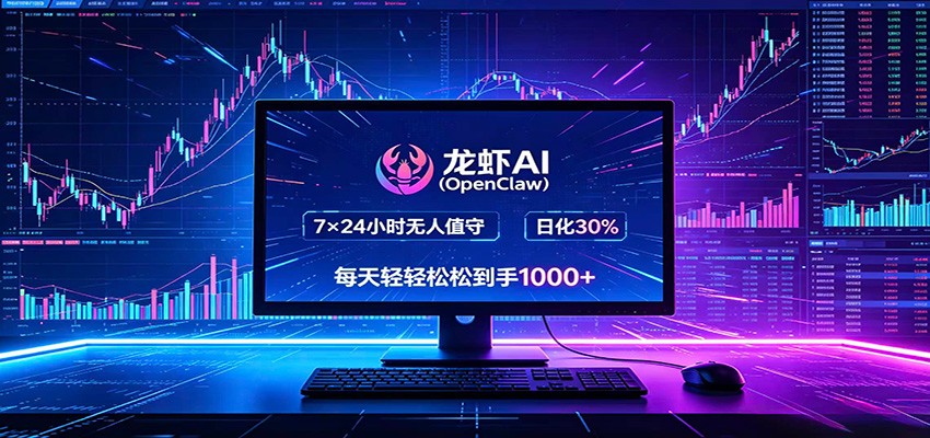 龙虾AI(OpenClaw)全自动挂机，智能操控电脑高效执行任务，每天轻松到手四位数-shxbox省心宝盒