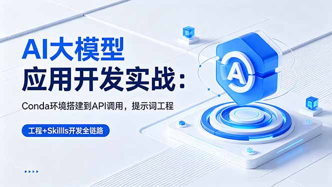 AI 大模型应用开发实战：Conda环境搭建到API调用，提示词工程+Skills开发全链路-shxbox省心宝盒