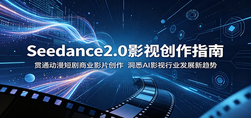 Seedance2.0影视创作指南：贯通动漫短剧商业影片创作，洞悉AI影视行业发展新趋势-shxbox省心宝盒