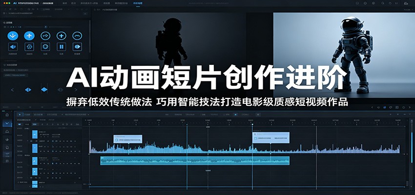 AI动画短片创作进阶：摒弃低效传统做法，巧用智能技法打造电影级质感短视频作品-shxbox省心宝盒