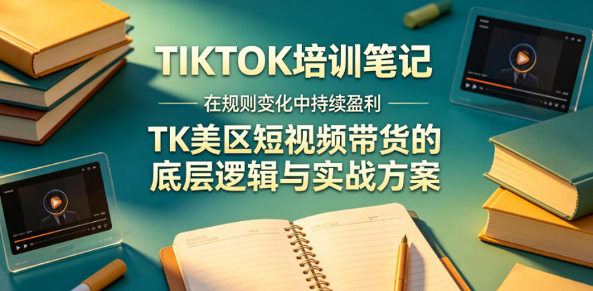 视界跨境TIKTOK4月17培训笔记，在规则变化中持续盈利，TK美区短视频带货的底层逻辑与实战方案【文档】-shxbox省心宝盒