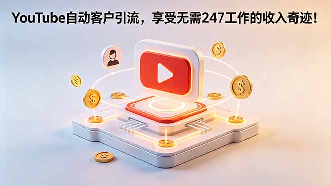 YouTube 自动客户引流，享受无需 247 工作的收入奇迹！【原创双语字幕】-shxbox省心宝盒
