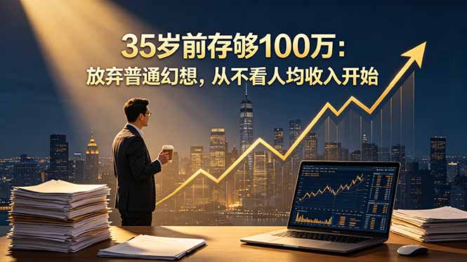 35岁前存够100万：放弃普通幻想，从不看人均收入开始-shxbox省心宝盒