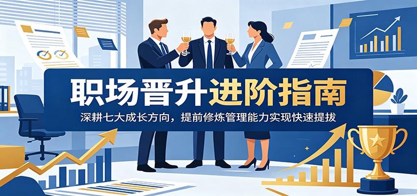 职场晋升进阶指南：深耕七大成长方向，提前修炼管理能力实现快速提拔-shxbox省心宝盒