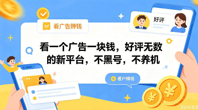 看一个广告一块钱，好评无数的新平台，不黑号，不养机，一撸几十块钱还是不错的【揭秘】-shxbox省心宝盒