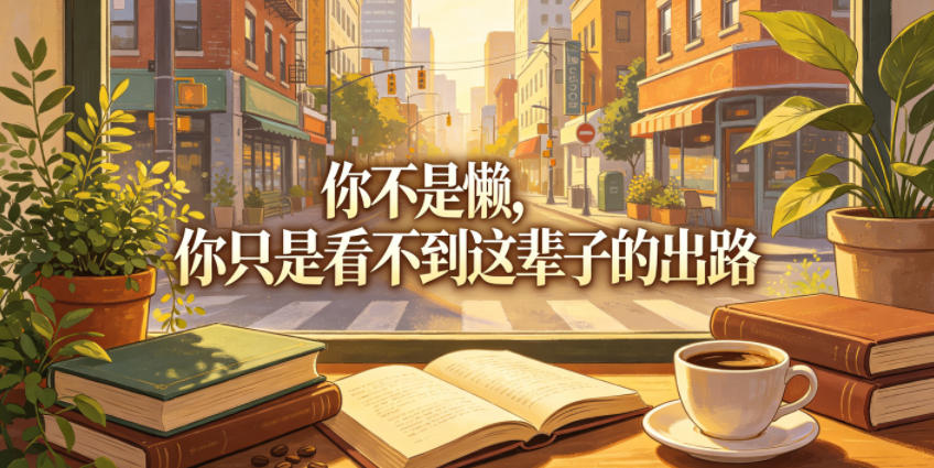 付费文章：你不是懒，你只是看不到这辈子的出路-shxbox省心宝盒