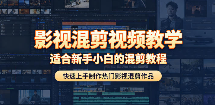 影视混剪视频教学，适合新手小白的混剪教程，快速上手制作热门影视混剪作品-shxbox省心宝盒