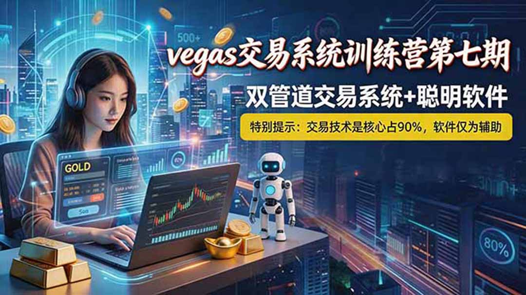 【海外美金AI搬砖】Vegas交易技术+聪明软件， 黄金期货日赚50-1000U， 长期稳定，小白轻松上手-shxbox省心宝盒