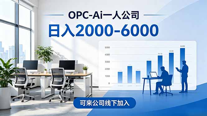 2026创业新风口—OPC一人公司模式震撼首发！日收益2000-6000+，项目绿色长久，安全稳健，合...-shxbox省心宝盒