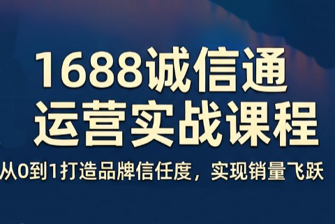 看山老师·阿里巴巴1688诚信通运营课程-shxbox省心宝盒