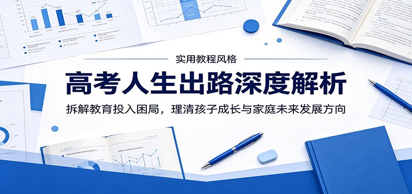 高考人生出路深度解析：拆解教育投入困局，理清孩子成长与家庭未来发展方向-shxbox省心宝盒