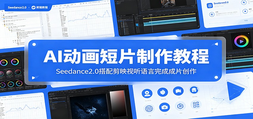 AI动画短片制作教程：Seedance2.0搭配剪映视听语言完成成片创作-shxbox省心宝盒