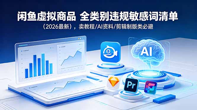 闲鱼虚拟商品 全类别违规敏感词清单(2026最新-shxbox省心宝盒