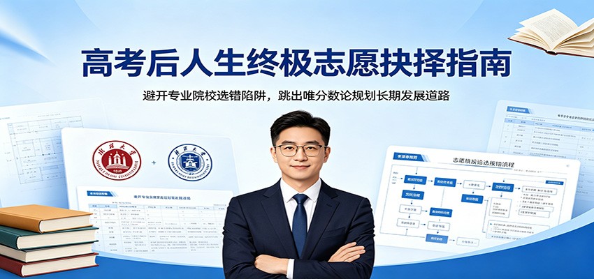 高考后人生终极志愿抉择指南：避开专业院校选错陷阱，跳出唯分数论规划长期发展道路-shxbox省心宝盒