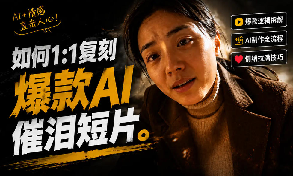 豆包+Gemini生成真人AI短剧-拆解复刻百万爆款第一人称短片，一站式讲透爆款复刻全流程-shxbox省心宝盒