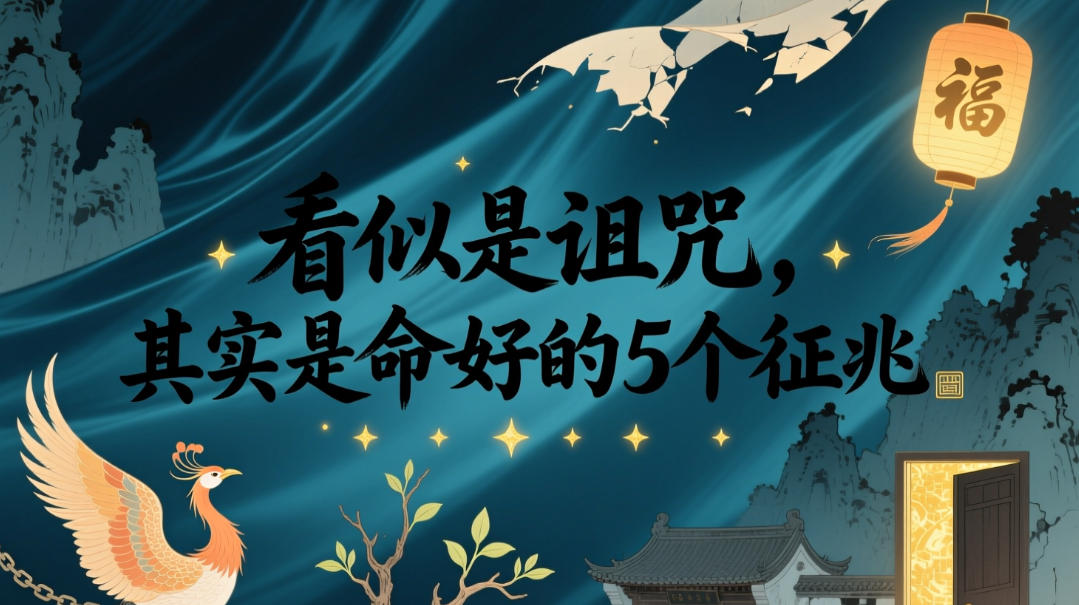 付费文章：看似是诅咒，其实是命好的5个征兆-shxbox省心宝盒