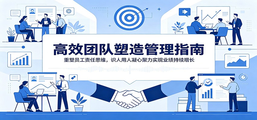 高效团队塑造管理指南：重塑员工责任思维，识人用人凝心聚力实现业绩持续增长-shxbox省心宝盒
