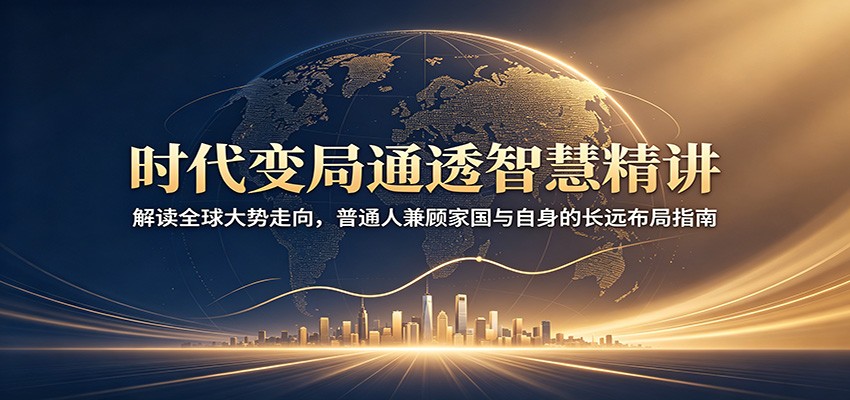 时代变局通透智慧精讲：解读全球大势走向，普通人兼顾家国与自身的长远布局指南-shxbox省心宝盒