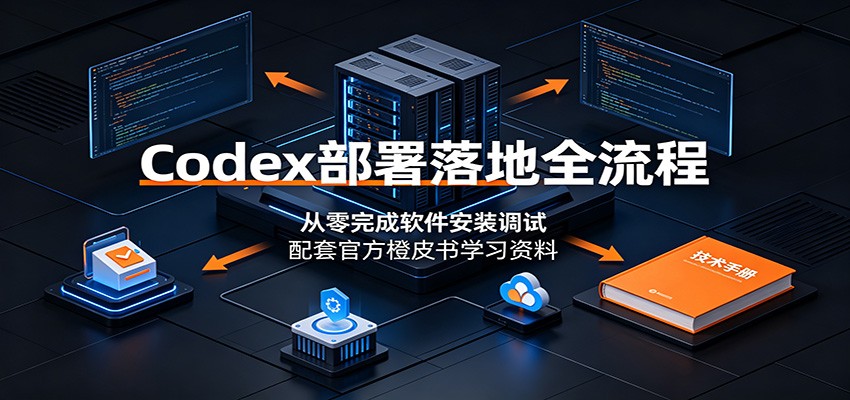 Codex部署落地全流程：从零完成软件安装调试，配套官方橙皮书学习资料-shxbox省心宝盒